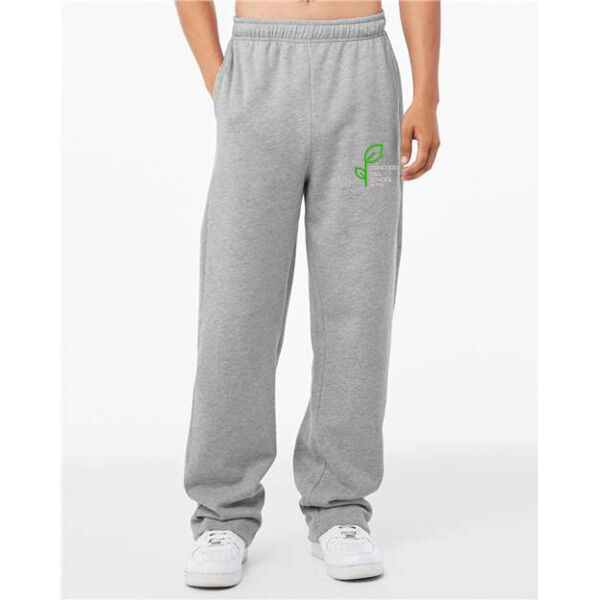 Unisex Sponge Fleece Straight Leg Sweatpants - Embroidered Logo Thumbnail