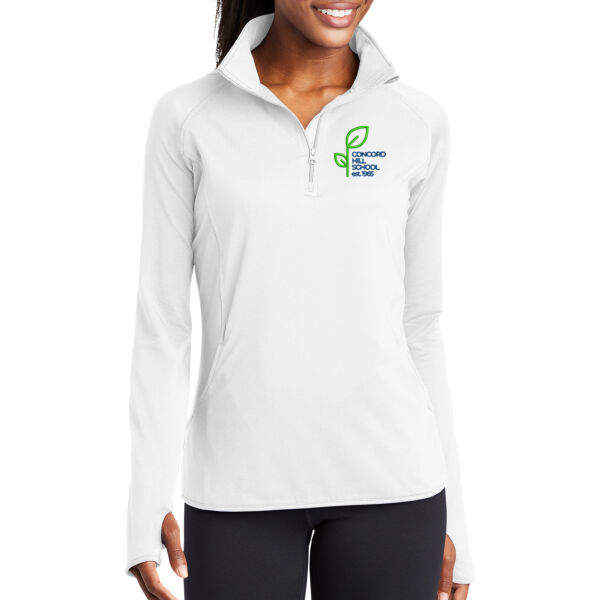 Ladies Sport-Wick Stretch 1/2-Zip Pullover - Embroidered Logo Thumbnail