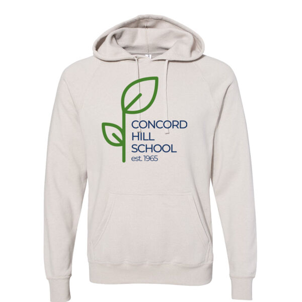 Unisex Special Blend Raglan Hooded Sweatshirt - Printed Logo Thumbnail