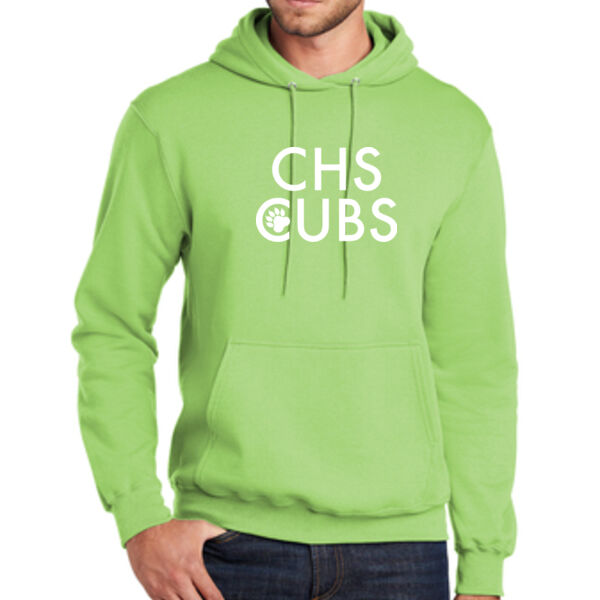 Port&Company Core Fleece Pullover Hooded Sweatshirt - Printed Logo Thumbnail