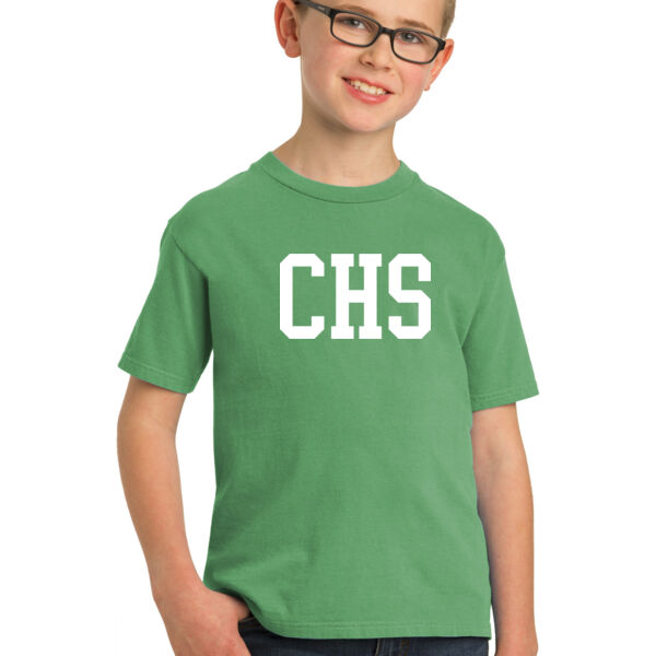 Port & Company Youth Beach Wash Garment-Dyed Tee - Printed Logo Thumbnail