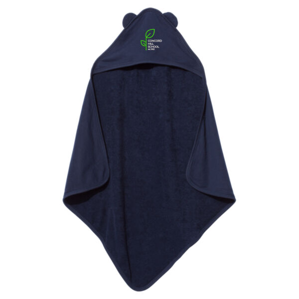 Rabbit Skins Terry Cloth Hooded Towel with Hears - Embroidered Logo Thumbnail