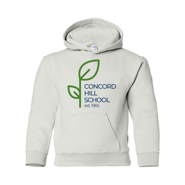 Heavy Blend Youth Hooded Sweatshirt - Printed Logo Thumbnail